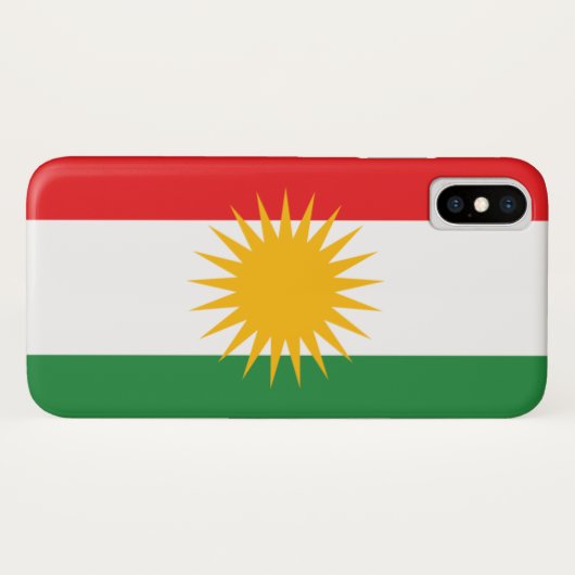 kurdistan Case-Mate iPhone case (Achterkant (horizontaal))