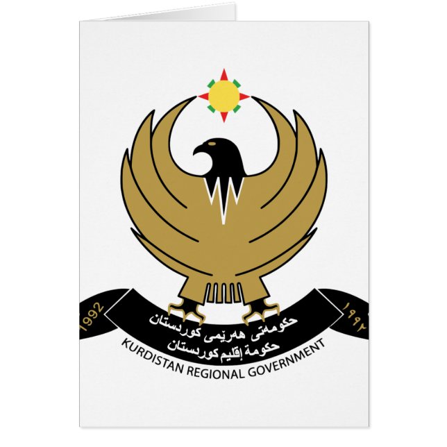 kurdistan embleem (Voorkant)