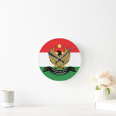 kurdistan embleem ronde klok (Huis)