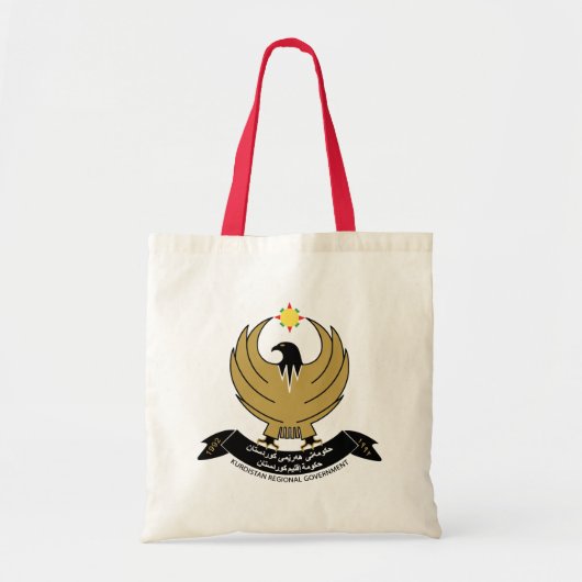 kurdistan embleem tote bag (Voorkant)