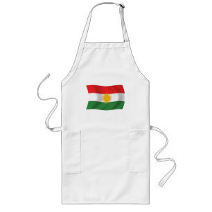 Kurdistan Flag Apron Lang Schort