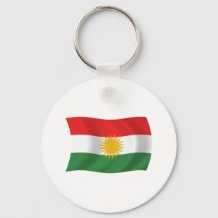 Kurdistan Flag Sleutelhanger