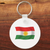 Kurdistan Flag Sleutelhanger (Voorkant)