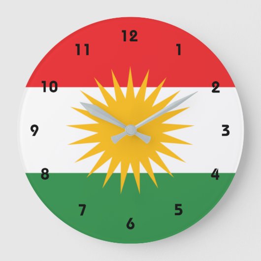 kurdistan grote klok (Voorkant)