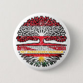 Kurdistan Kurdisch Österreichisch Baum Ronde Button 5,7 Cm (Voorkant)