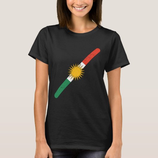Kurdistan Kurdish 2 T-shirt (Voorkant)