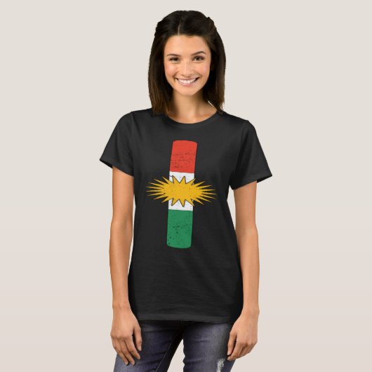 Kurdistan Kurdish 5 T-shirt (Voorkant volledig)