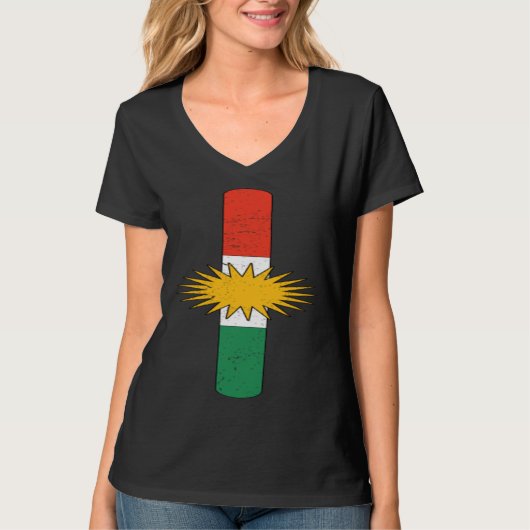 Kurdistan Kurdish 5 T-shirt (Voorkant)