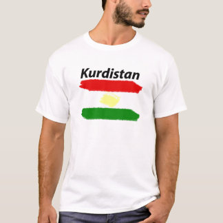 Kurdistan Kurdishe flag T-shirt