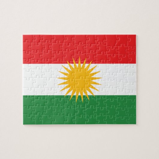 kurdistan legpuzzel (Horizontaal)