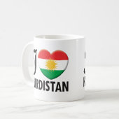 Kurdistan Love Koffiemok (Voorkant links)