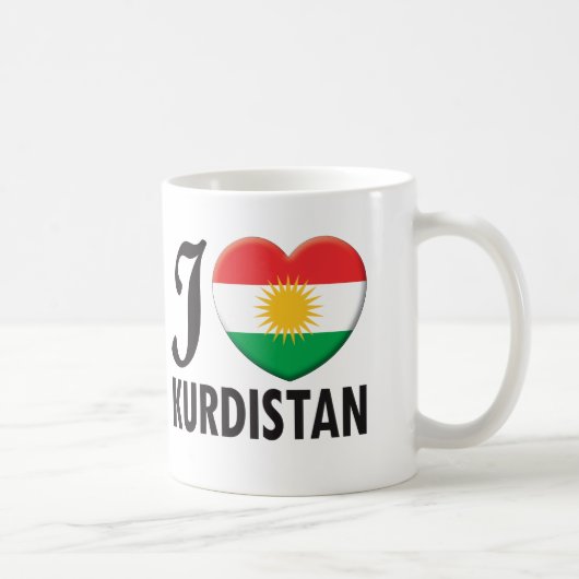 Kurdistan Love Koffiemok (Rechts)