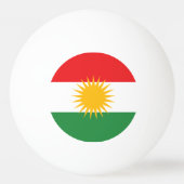 kurdistan pingpongbal (Achterkant)