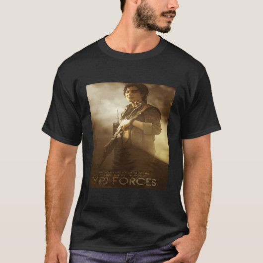 Kurdistan Rojava Ypg Ypj T-shirt (Voorkant)