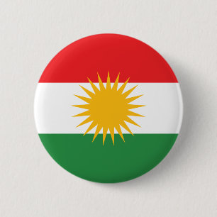 kurdistan ronde button 5,7 cm