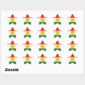 kurdistan ster sticker (Vel)