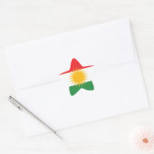 kurdistan ster sticker (Envelop)