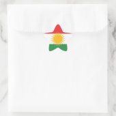 kurdistan ster sticker (Tas)