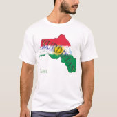 kurdistan t-shirt (Voorkant)