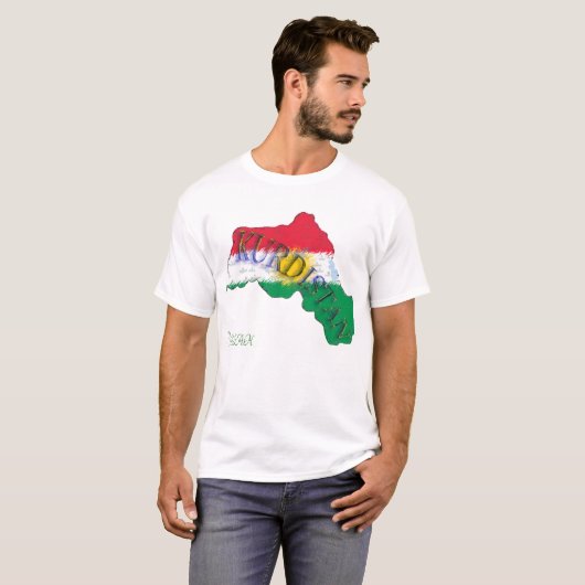 kurdistan t-shirt (Voorkant volledig)