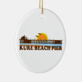 Kure Beach. Keramisch Ornament (Rechts)