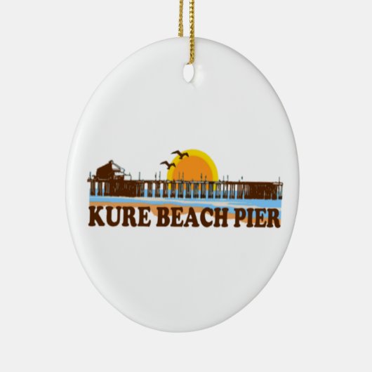 Kure Beach. Keramisch Ornament (Rechts)