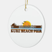 Kure Beach. Keramisch Ornament (Links)