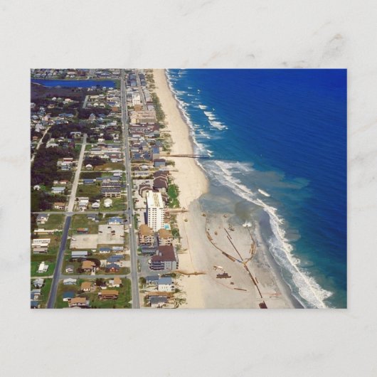 Kure Beach North Carolina Briefkaart (Voorkant)