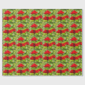 kurfpapaver cadeaupapier (Vlak)