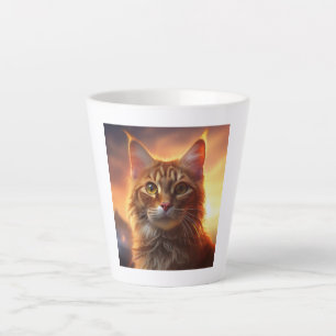 Kurileaanse Bobtail Kat Latte Mok