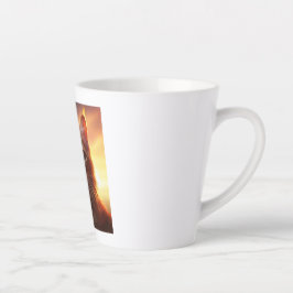 Kurilian Bobtail Cat Latte Mok