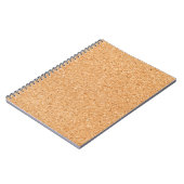 Kurk bord notitieboek (Linkerzijde)