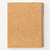 Kurk Bord Notitieboek (Achterkant)