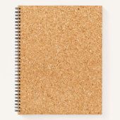 Kurk Bord Notitieboek (Voorkant)