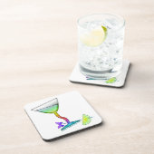 KURK COASTERS - VLINDER MARTINI DRANKJES ONDERZETTER (Rechterzijde)