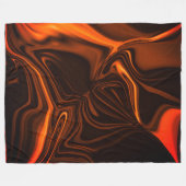 kurk of golvende koraal, over donker fonds fleece deken (Voorkant (Horizontaal))