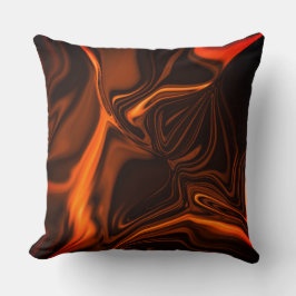 kurk of golvende koraal, over donker fonds kussen