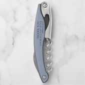 Kurk schroef bruiloft gunsten dank u kurkentrekker (Achterkant)