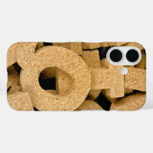 Kurkblokletters Case-Mate iPhone Case (Achterkant (horizontaal))