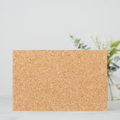Kurkboard Briefpapier (Staand voorkant)