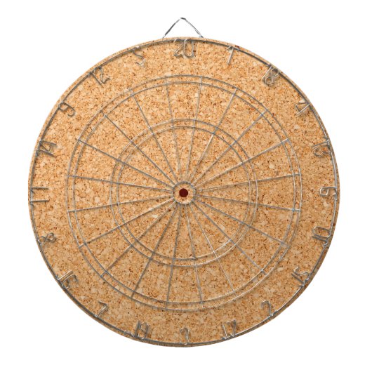 Kurkboard Dartbord (Voorkant)