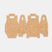 Kurkbordpatroon Bedankdoosjes (Uitgevouwen)