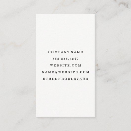 kurkdruk visitekaartje (Achterkant)