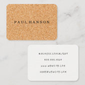 kurkdruk visitekaartje (Voorkant / Achterkant)