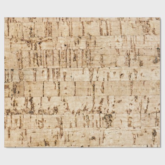 Kurkeikenpatroon Cadeaupapier (Vlak)
