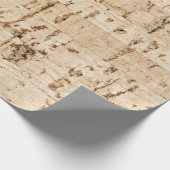 Kurkeikenpatroon Cadeaupapier (Hoek)