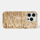 Kurkeikenpatroon iPhone Hoesje (Achterkant horizontaal)