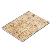 Kurkeikenpatroon Notitieboek (Linkerzijde)