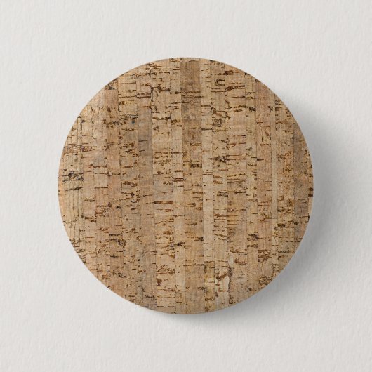 Kurkeikenpatroon Ronde Button 5,7 Cm (Voorkant)