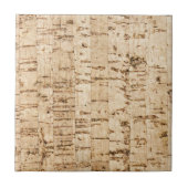 Kurkeikenpatroon Tegeltje (Voorkant)